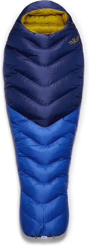 Rab Neutrino Down Insulated Lightweight Mummy Sleeping Bag for Climbing and Mountaineering