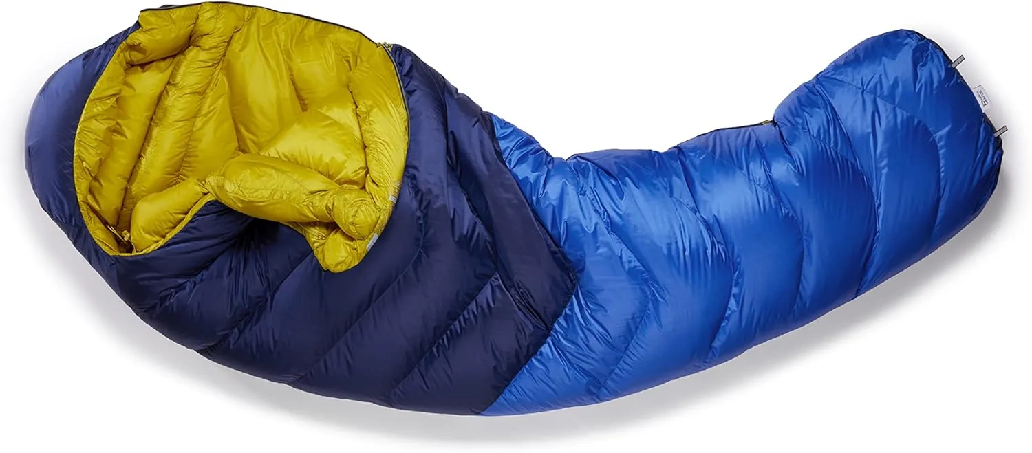 Rab Neutrino Down Insulated Lightweight Mummy Sleeping Bag for Climbing and Mountaineering