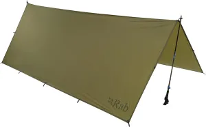 Rab Siltarp 2 Person Waterproof Lightweight Shelter Tarp for Camping and Backpacking