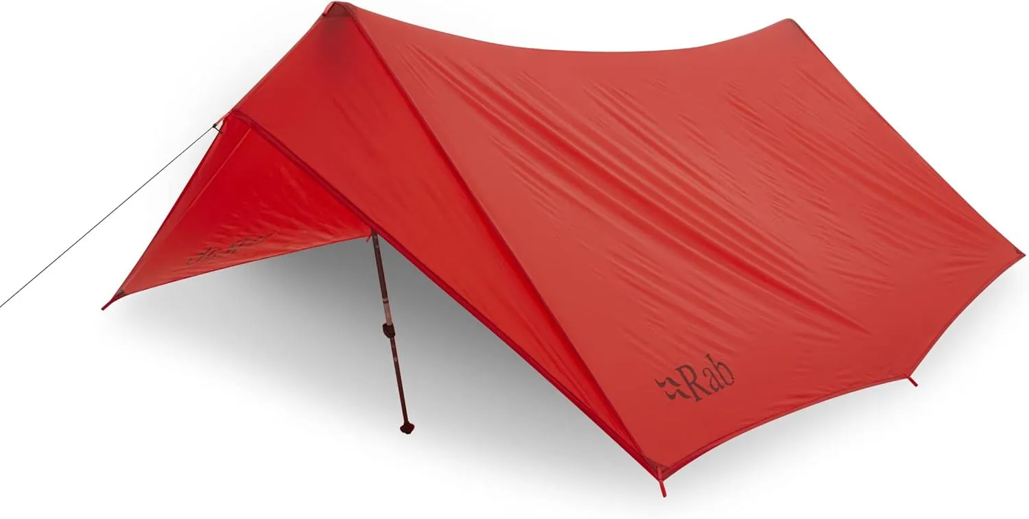 Rab Siltarp Plus Shelter Three-Person Waterproof Lightweight Shelter Tarp for Camping and Backpacking - Horizon - One Size