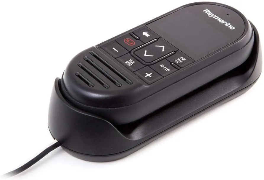 Raymarine A80544 Wireless Handset for Ray90/91 VHF, Small, Black