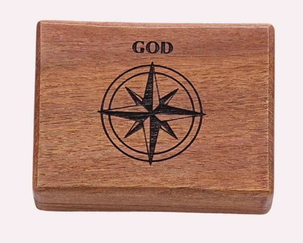 RII Baptism Compass Gift for My Son, Grandson, Teenage Boy, Confirmation, Christian, Communion, Catholic, Graduation, Inspirational & Sentimental Gift