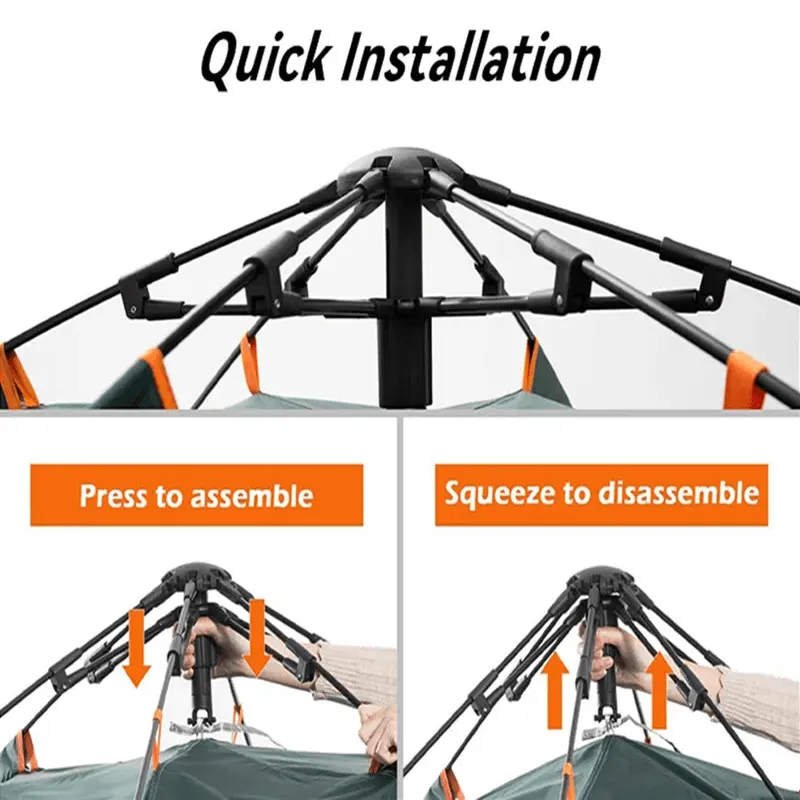 RIVER - 2 Layer Pop-up Tent PU 3000mm