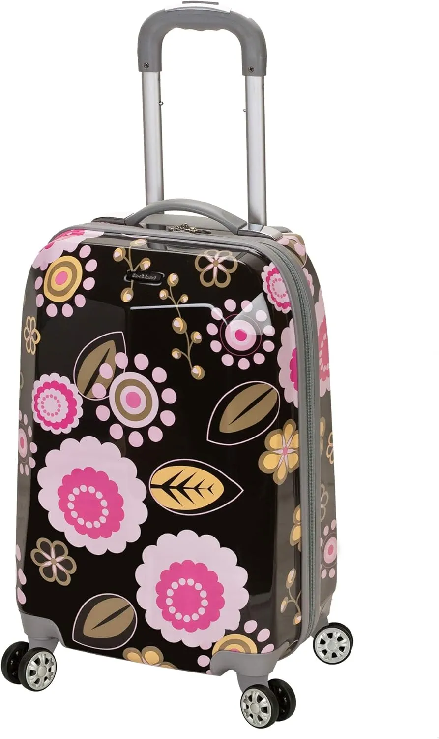 Rockland Vision Hardside Spinner Wheel Luggage, Pucci, 3-Piece Set (20/24/28)