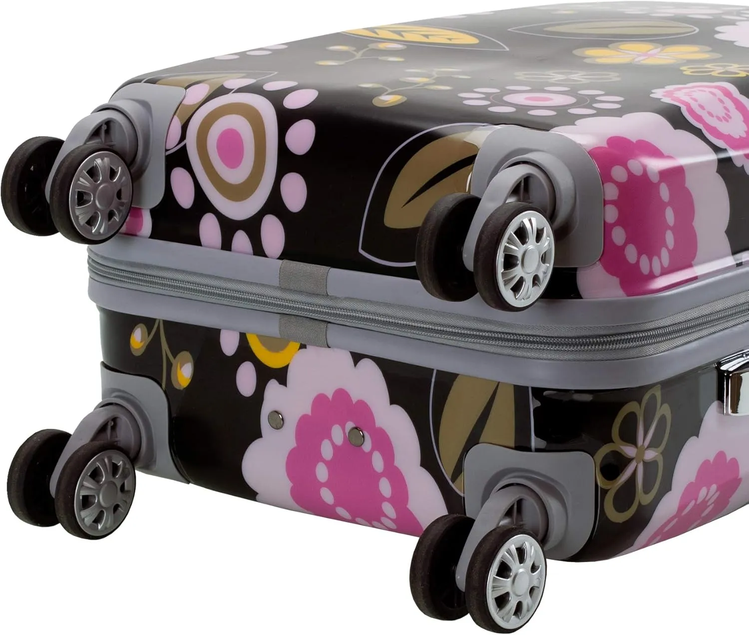 Rockland Vision Hardside Spinner Wheel Luggage, Pucci, Carry-On 20-Inch