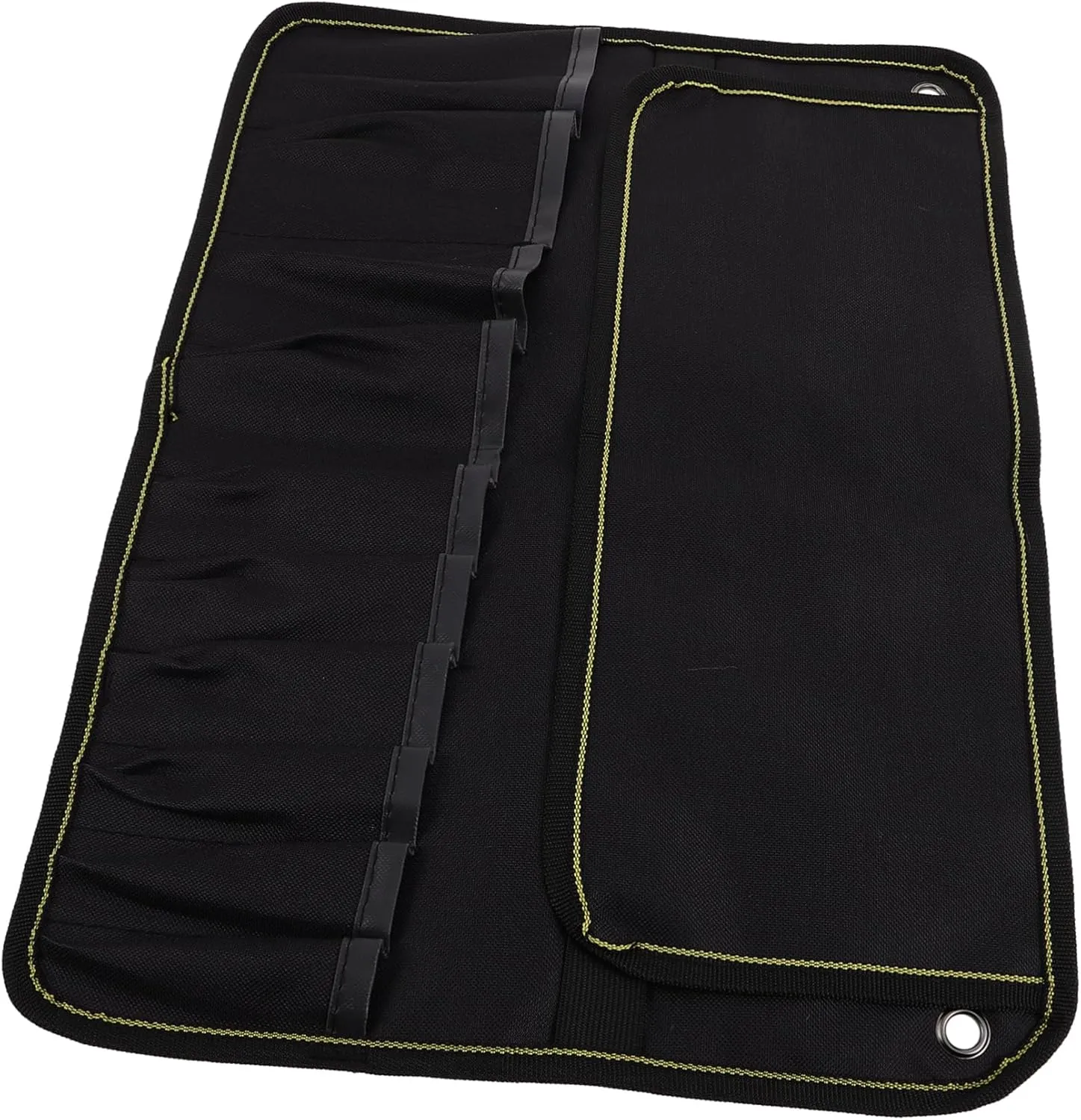 Roll Motorcycle Kit Mechanical Tool Bag Handlebar Tool Bag Multi-function Tool Bag Multi-pocket Tool Bag Cardboard Connector Key Tray Portable Tool Bag Black 600d Oxford Cloth