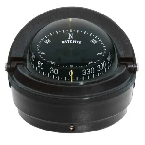 S-87 Voyager Compass - Surface Mount - Black