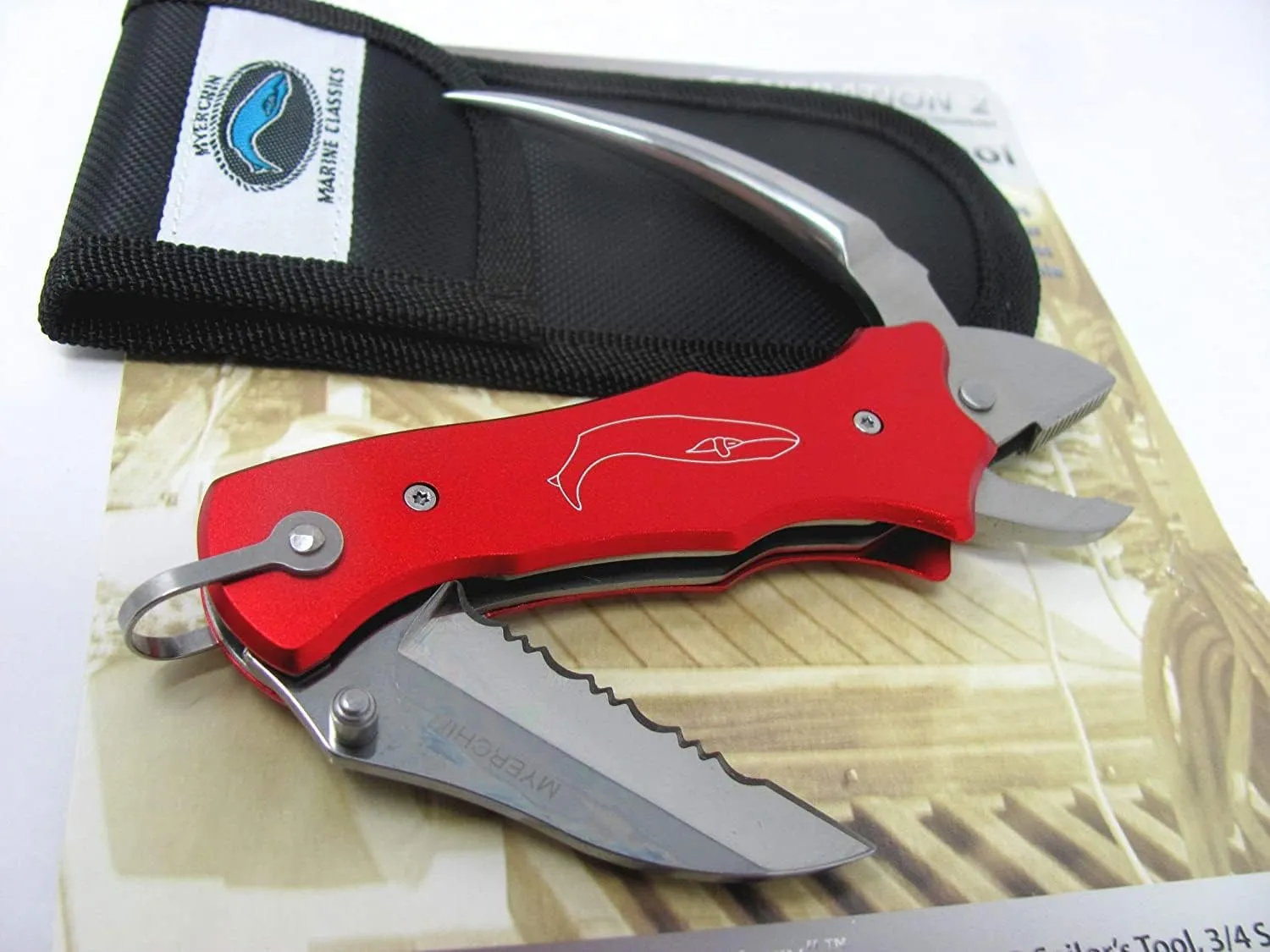 Sailors Tool Linerlock Red
