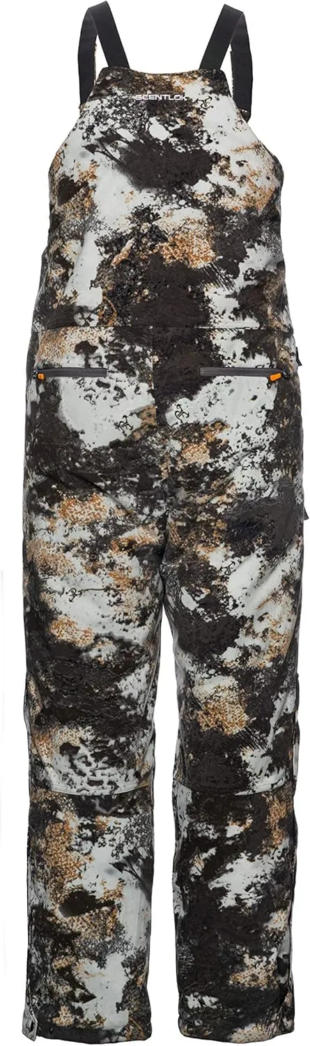 ScentLok BE:1 Fortress Windproof Waterproof Insulated Scent Control Camo Hunting Bibs