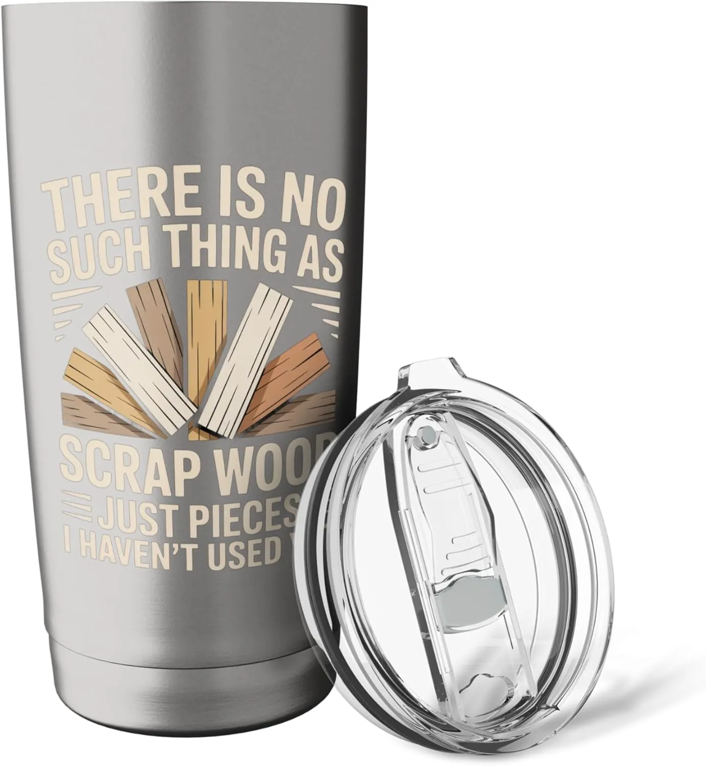 Scrap Wood Funny Woodworker Wood Carving Woodworking Stainless Steel Insulated Tumbler