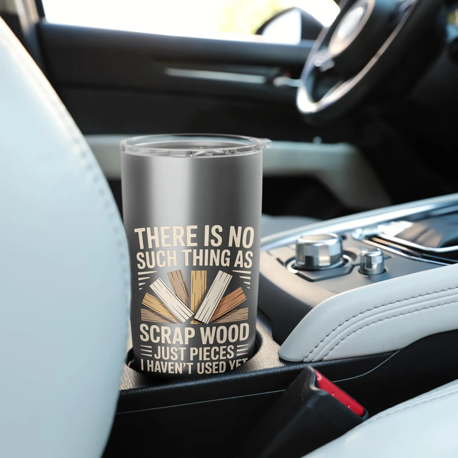 Scrap Wood Funny Woodworker Wood Carving Woodworking Stainless Steel Insulated Tumbler
