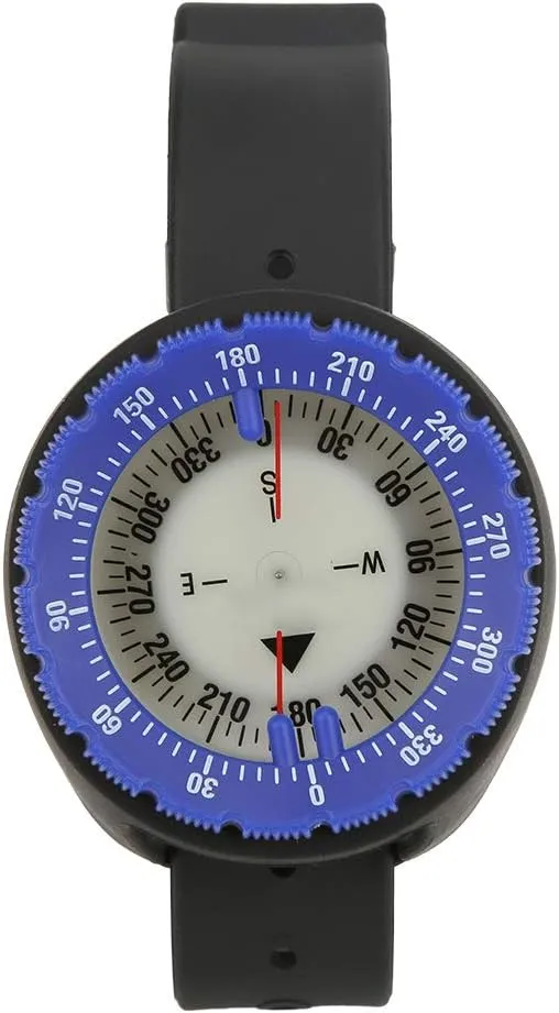 Scuba Diving Computer Watch, Sport Watches, 50M Waterproof with Compass Altimeter Barometer Time Professional Watches for Swimmers Divers Sailing Surf Hiking (Blue)