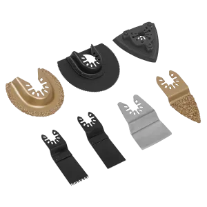 Sealey Multi-Tool All-Purpose Blade Set 7pc