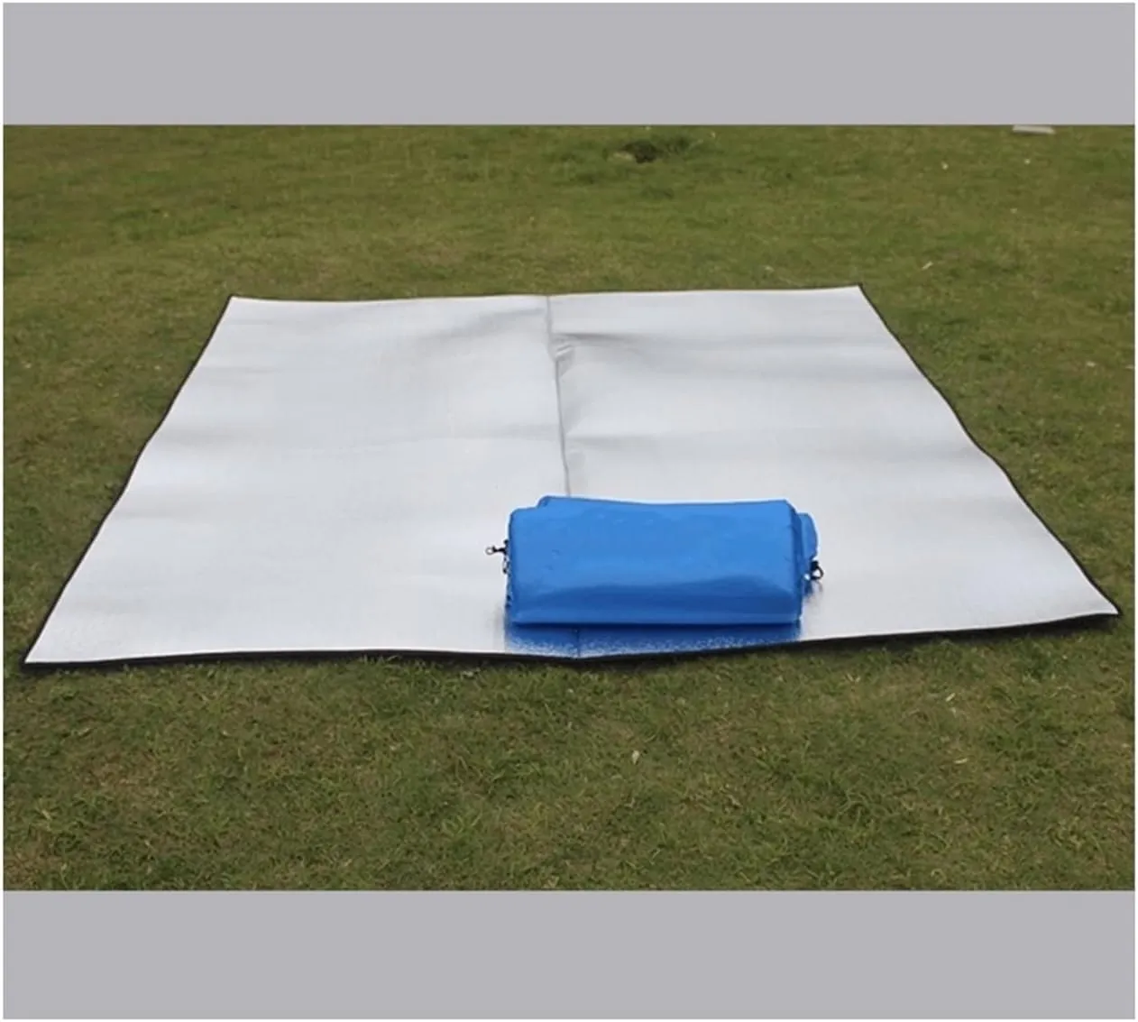 SEALFO Ultralight Camping Mat Picnic Blanket Beach Mattress Sleeping Pad Aluminum Foil EVA Foam Mat Outdoor Tent (Color : 200 x 150cm, Size : A)