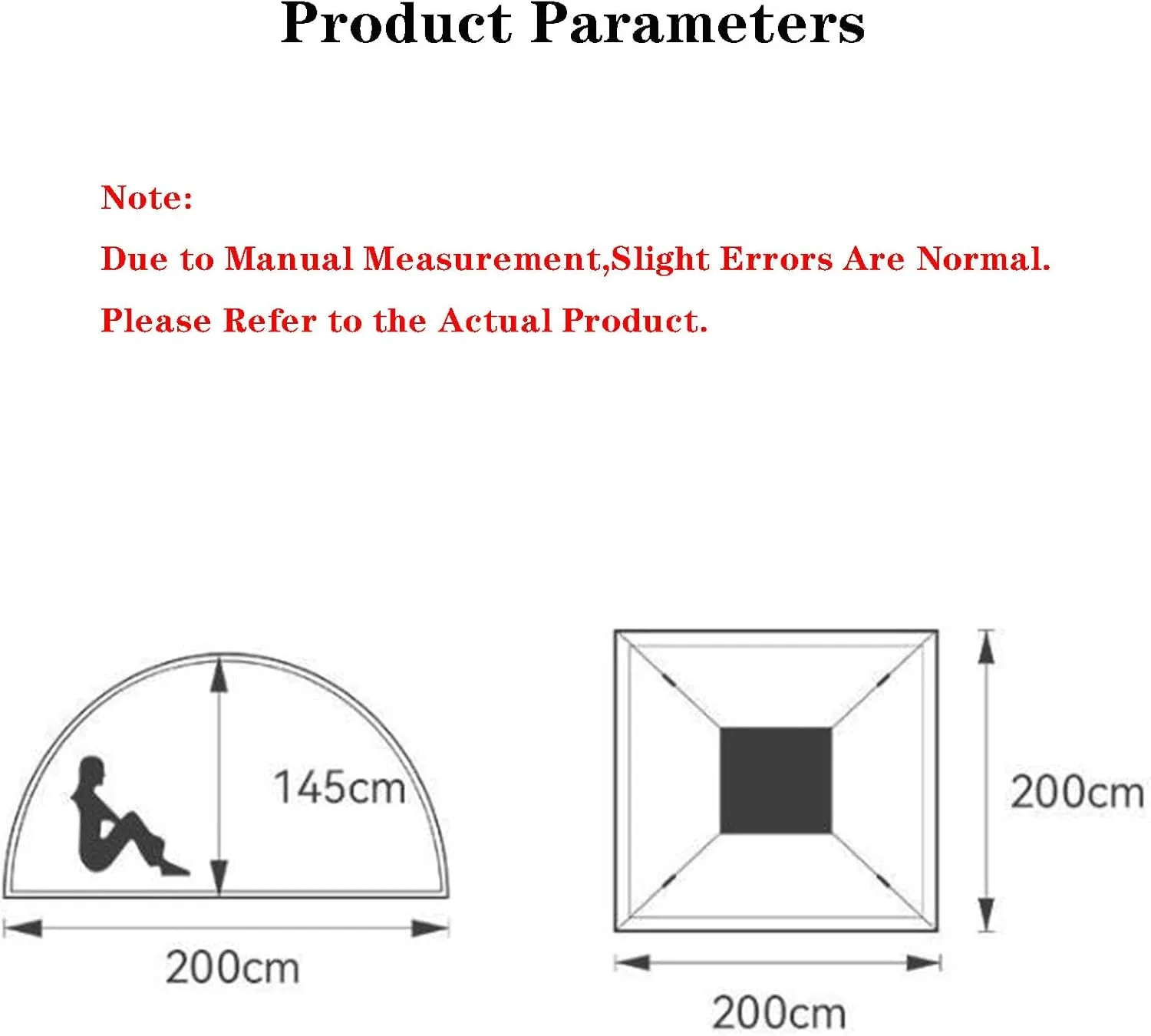 SFKLYU Instant Tents for Camping 3/4 Person Pop Up Tent Waterproof Easy Setup Camping Tent Backpack Double Layer Camping Tents