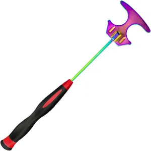 Shrimp Baits Shovel Stainless Fishing Lure Mixing Shovel Fishing Tool Fishing Lure Shovels Rubber Handle Shrimp