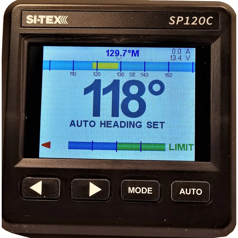 SI-TEX SP-120 Color System w/RFB & Remote Mechanical Drive Yamaha Outborads 70HP  | SP120C-RF-7