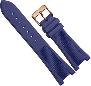 Silicone Watch Belt For Patek Philippe 5711 5712g Nautilus Watch Strap Special Interface 25mm*13mm