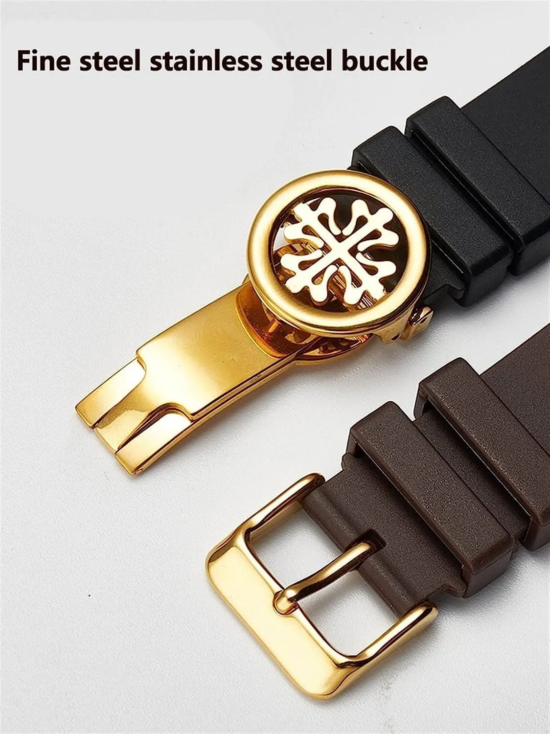 Silicone Watch Belt For Patek Philippe 5711 5712g Nautilus Watch Strap Special Interface 25mm*13mm