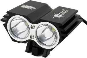 SolarStorm X2 5000Lm 2X CREE XML U2 LED Cycling Front Bicycle Bike Light Headlight Headlamp