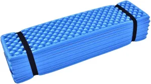 Srliya Foam Camping Pads for Hiking, Outdoor Foam Camping Mat Folding Beach Tent Sleeping Pad Waterproof Mattress (Blue)