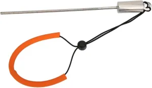 Stainless Steel Diving Stick Pointer | 30cm Underwater Measurement Tool | Orange Lanyard for Security/Marine Life Identification | Saltwater - Proof & Lightweight 103g