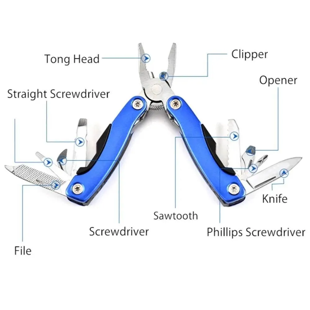 Stainless Steel Folding Plier - Multifunctional Outdoor Tool