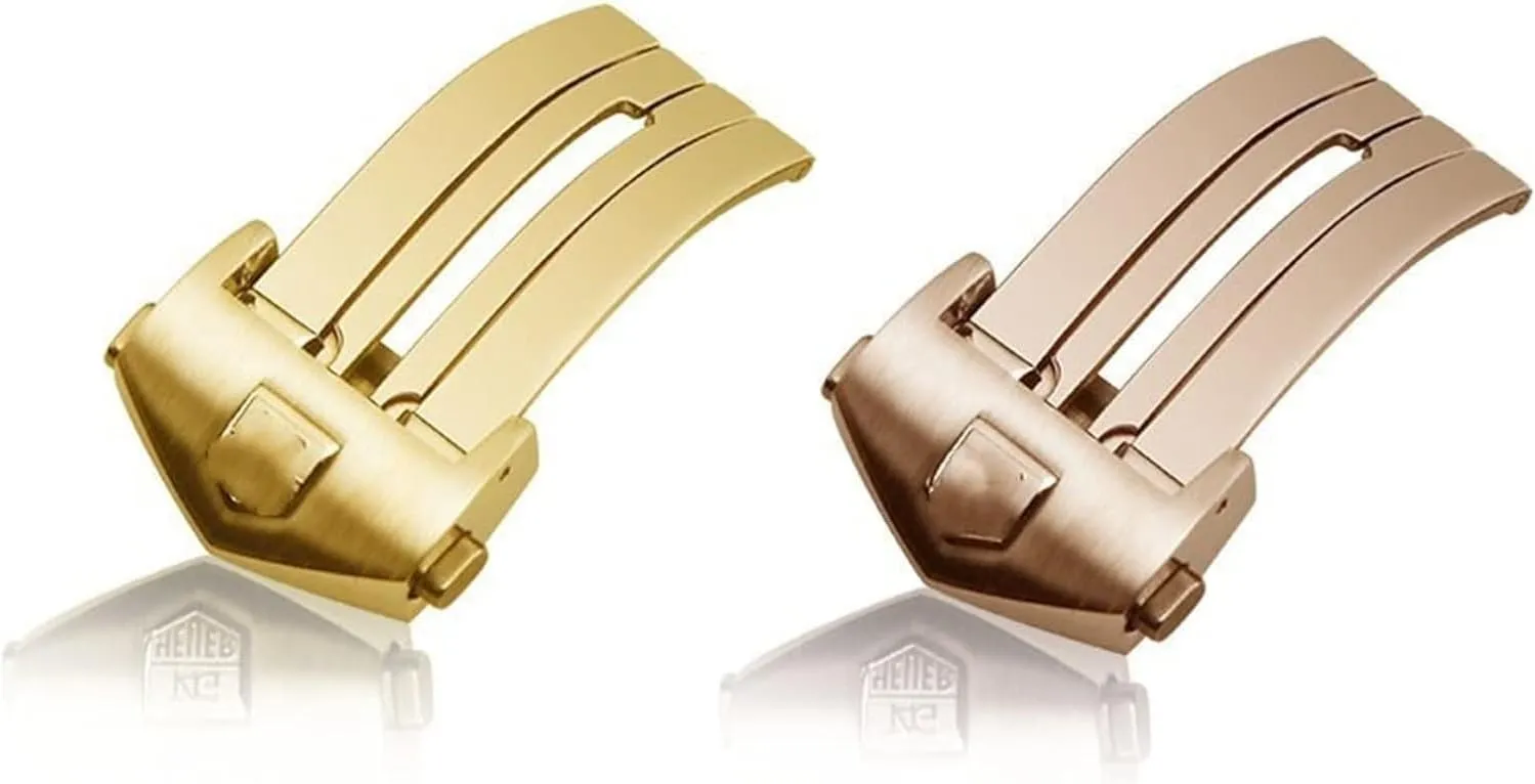 Stainless Steel Folding Watch Clasp For Tag Heuer Carrera AQUARACER Watch Replacement Accessories