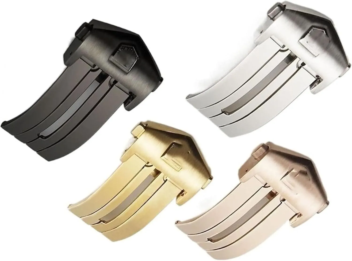 Stainless Steel Folding Watch Clasp For Tag Heuer Carrera AQUARACER Watch Replacement Accessories