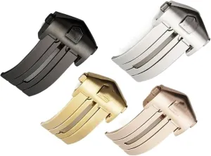 Stainless Steel Folding Watch Clasp For Tag Heuer Carrera AQUARACER Watch Replacement Accessories