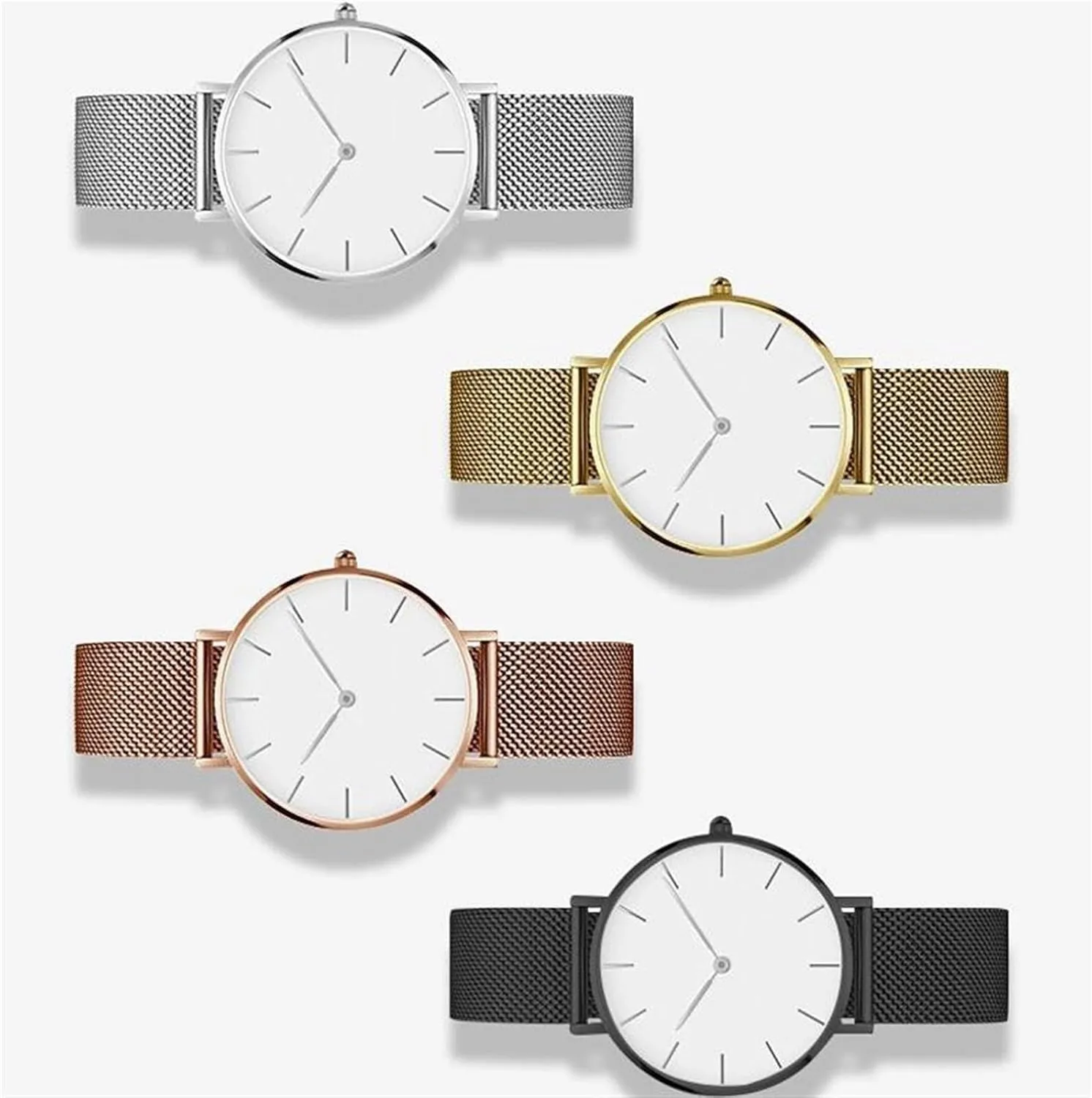 Stainless Steel Mesh Woven Watch Band Unisex Quick Change Band