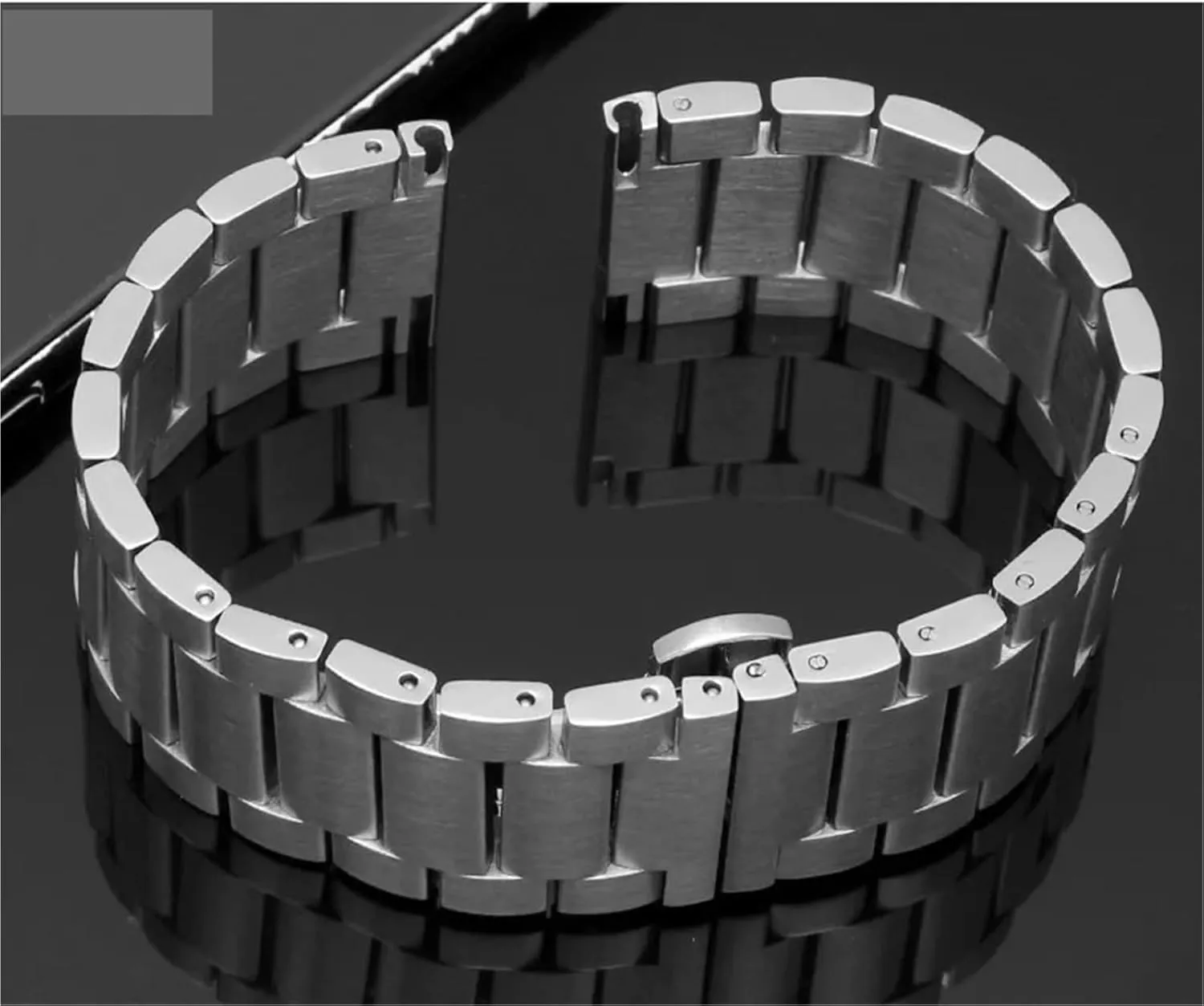 Stainless Steel Strap Metal Quick Bracelet Replacement Watchbands 18mm 20mm 22mm 24mm Men Woman Universal