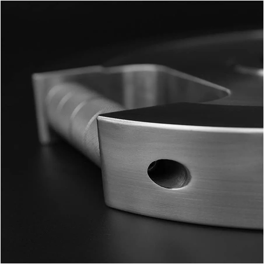 Stainless Steel Weight Plate,2 Inch Barbell Plate,Multi-Function Grip Plate,Weightlifting Squat Fitness Equipment (Size : 20kg/44lbs1)