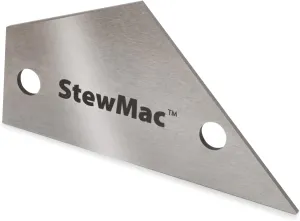 StewMac Fret Rocker - The Original Stainless Steel 4-in-1 Mini Straightedge Luthier Tool, Precision-Machined for Accuracy, Locate High Frets Fast