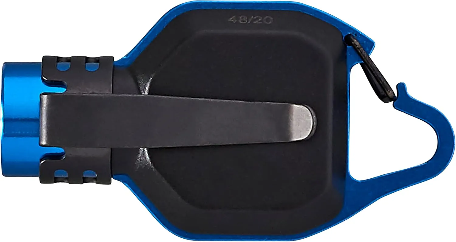 Streamlight 73302 Pocket Mate 325-Lumen Pocket Keychain/Clip-on USB Rechargeable Flashlight, Blue