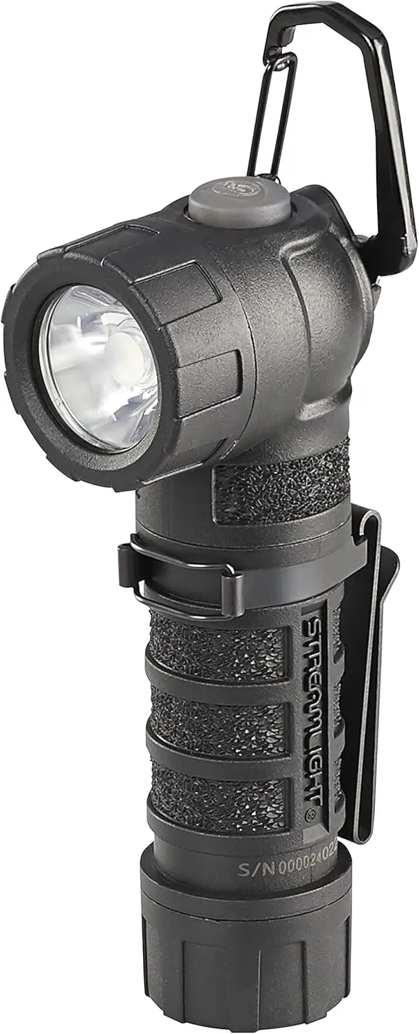 Streamlight 88830 PolyTac 90 LED Right Angle Polymer Flashlight, Black - 170 Lumens