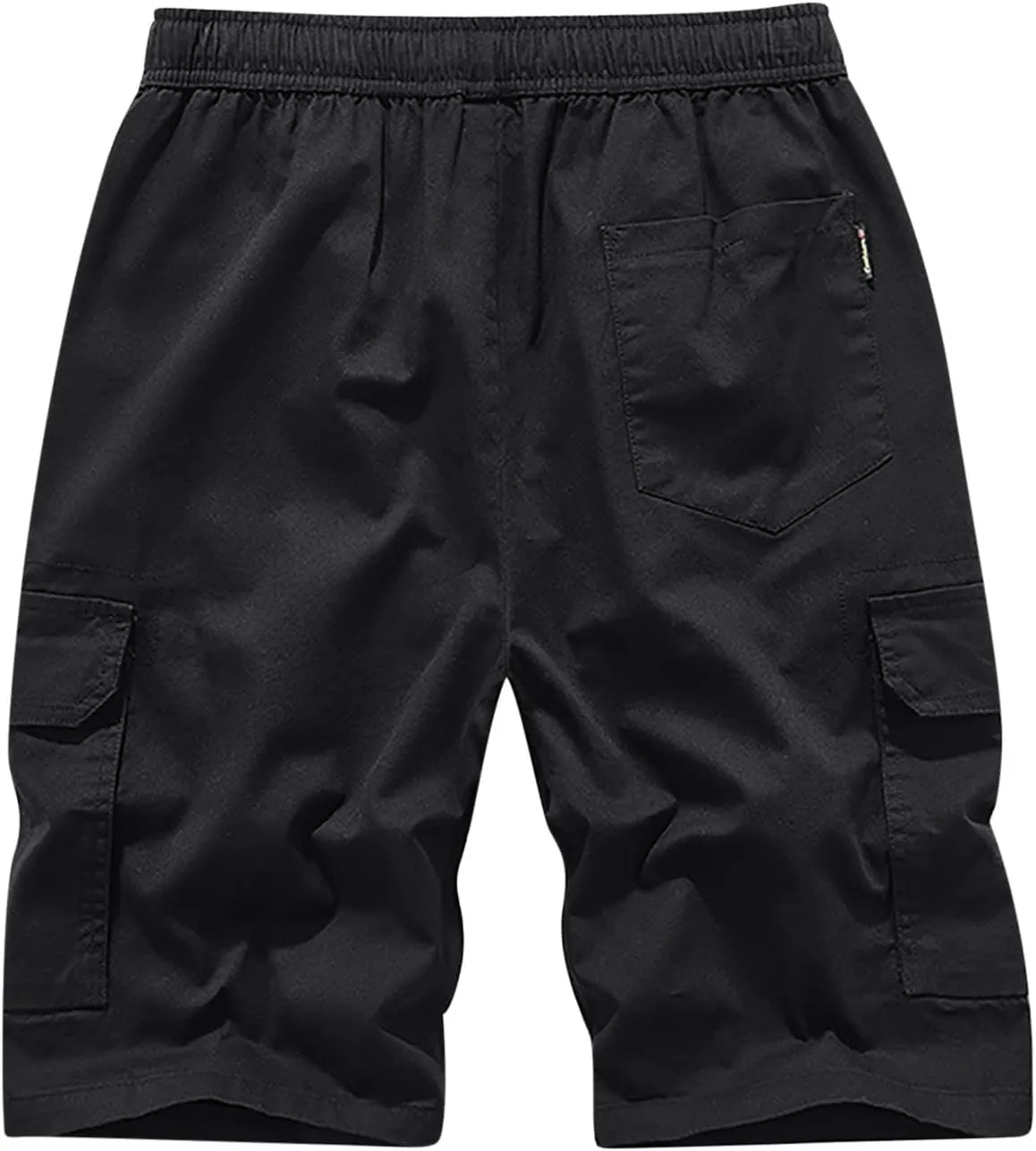 Summer Cargo Shorts for Men Lightweight Quick Dry Multi Pocket Outdoor Casual Elastic Waist Lounge Shorts