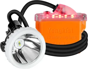Superbright Headlight Rechargeable Hunting Light Miner Lamp for Hard Hat 1 2 LED Lights Mining Headlamp Waterproof Headlight Explosion Proof Miner's Lamp