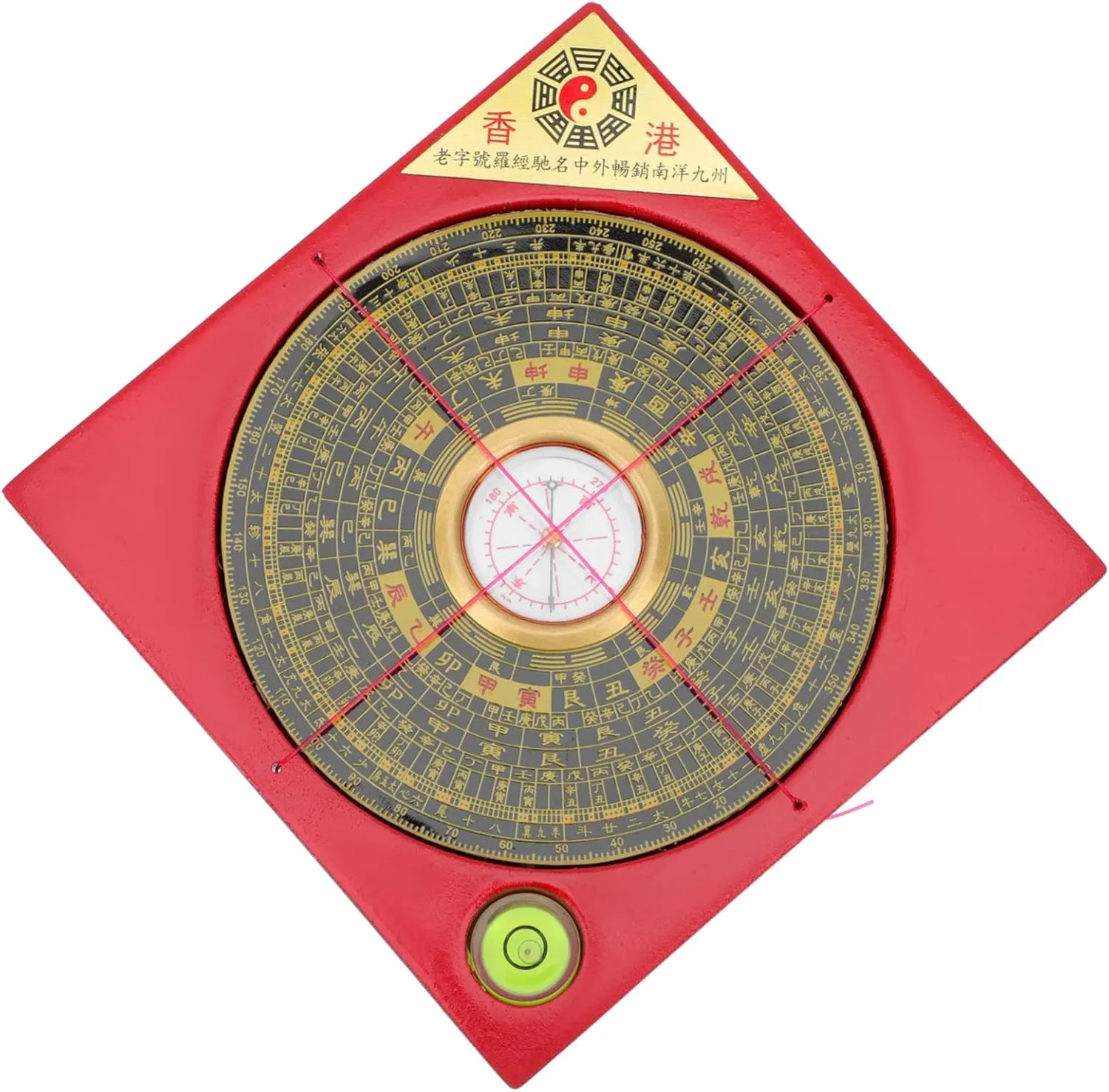 SUPVOX Chic Chinese Desktop Compass Decoration Feng Shui Pan for Home Office Shops Lightweight Compact Design for Easy Carrying Decor