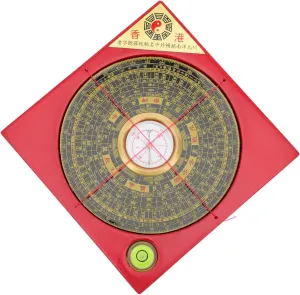 SUPVOX Chic Chinese Desktop Compass Decoration Feng Shui Pan for Home Office Shops Lightweight Compact Design for Easy Carrying Decor