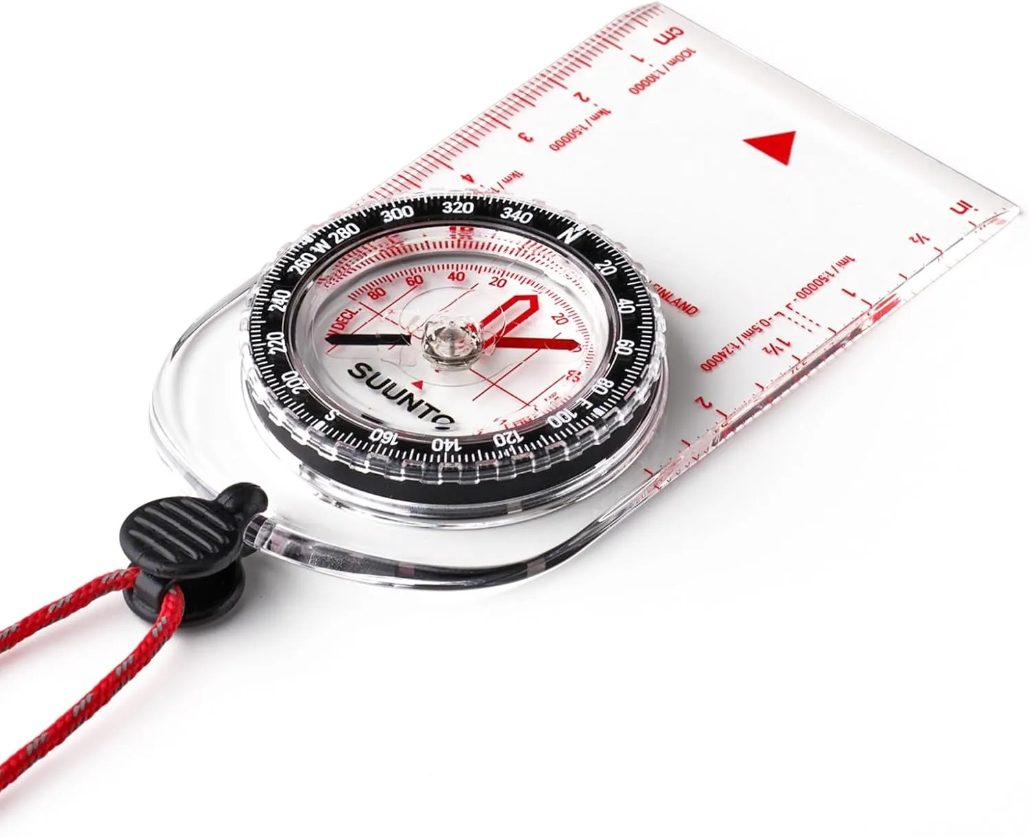 SUUNTO A-30 Compass: Compact, hiking compass with luminous markings in low light