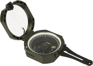 SVBONY Camping Military Compass Pocket Transit Multifunction Compass Lensatic Sighting Fluorescent Waterproof for Hunting Hiking with Strap