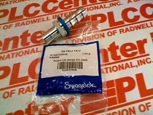 SWAGELOK SS-PB12-TA12 3/4 IN. STAINLESS STEEL TUBE ADAPTER, 3/4 IN. HOSE SIZE, MULTI-PURPOSE PUSH-ON HOSE END CONNECTION