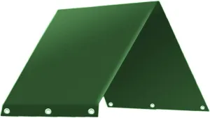Swing Set Replacement Tarp Playground Replacement Canopy,52" x 90" Outdoor Swingset Shade Kids Playground Roof Canopy Waterproof Snow Proof Tent Cover Replacement Tarp Sunshade (Green)