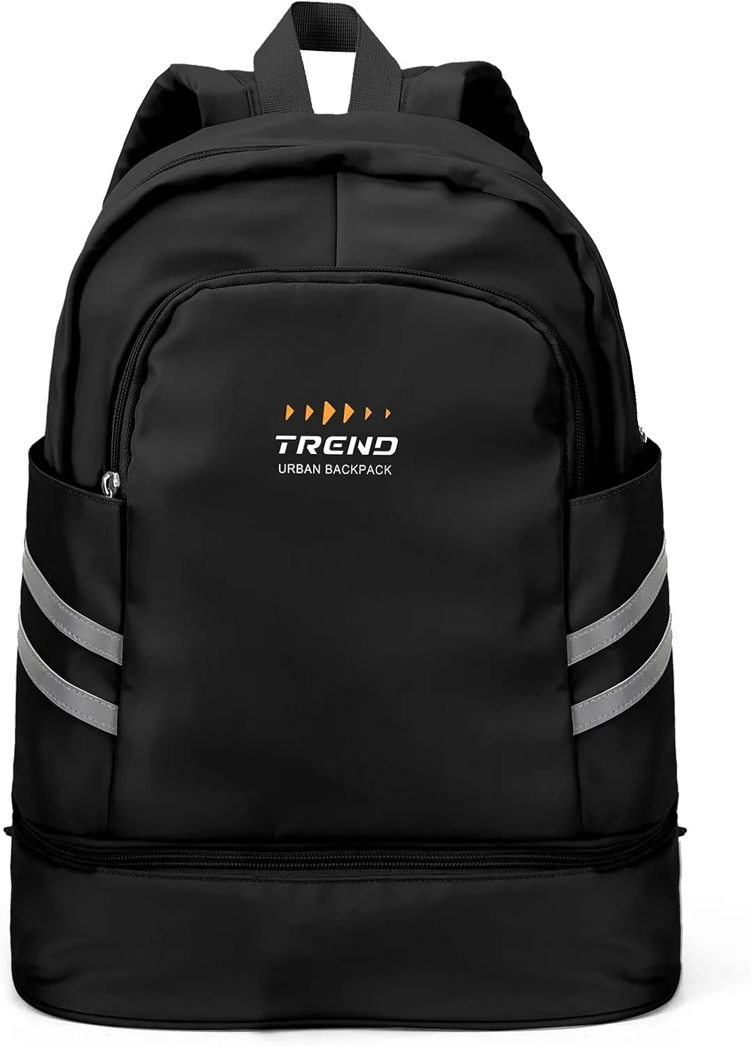 SYCNB Gym Backpack for Women with Shoes Compartment & Wet Pocket, Large Travel Backpack, Waterproof, Black