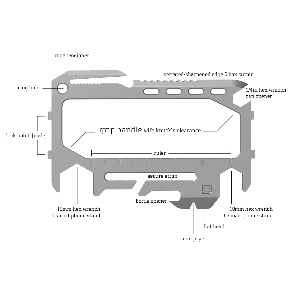 T01 TACTICAL™ WALLET - SPEC-OPS - BLUELINE