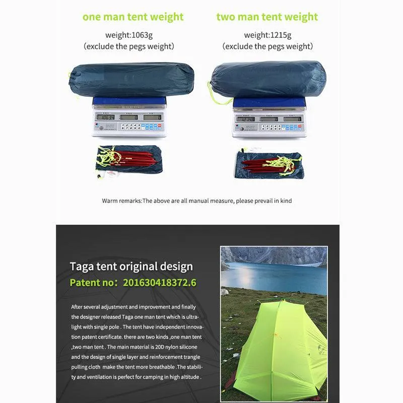 Tagar 1 People Camping Tent
