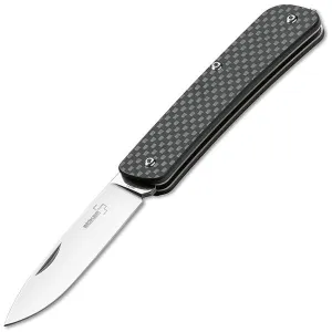 Tech Tool Carbon 1, Carbon Fiber Handle, Drop Point Plain