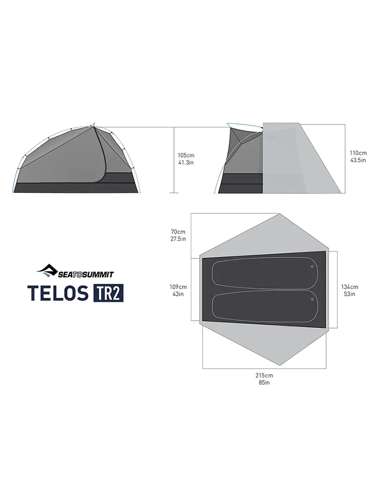 Telos TR2 - Two Person Freestanding Tent
