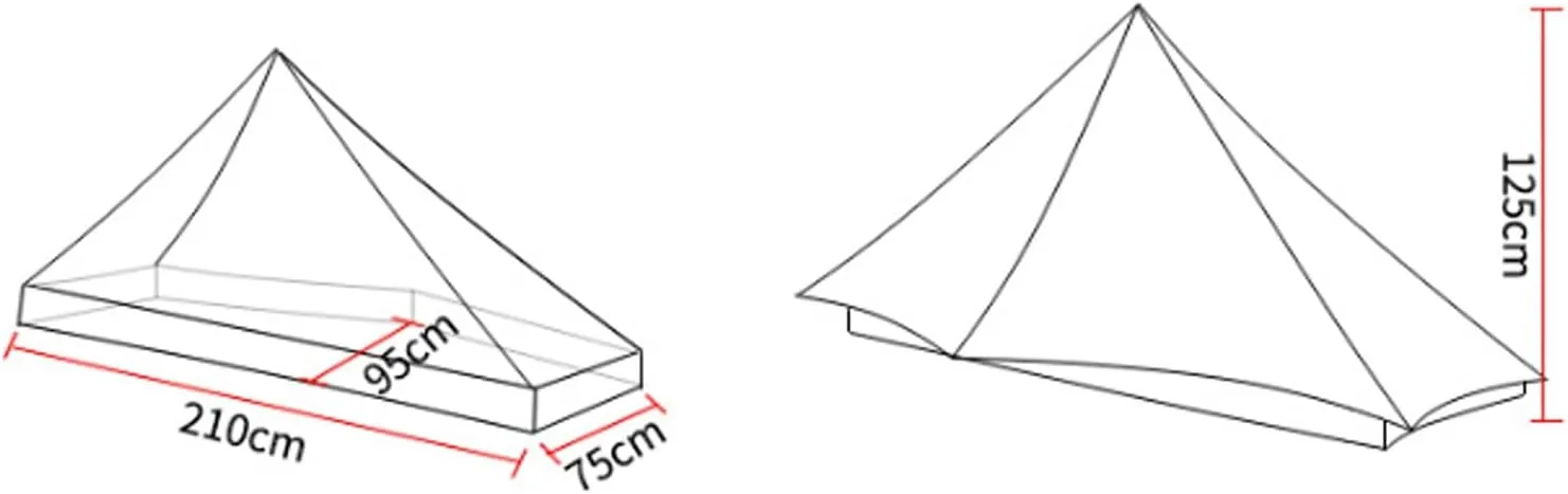 Tent 2 Person 1 Person Outdoor Ultralight Camping Tent 3 Season 4 Season Professional 15D Silnylon Rodless Tent (Color : 1) (2 One Size)
